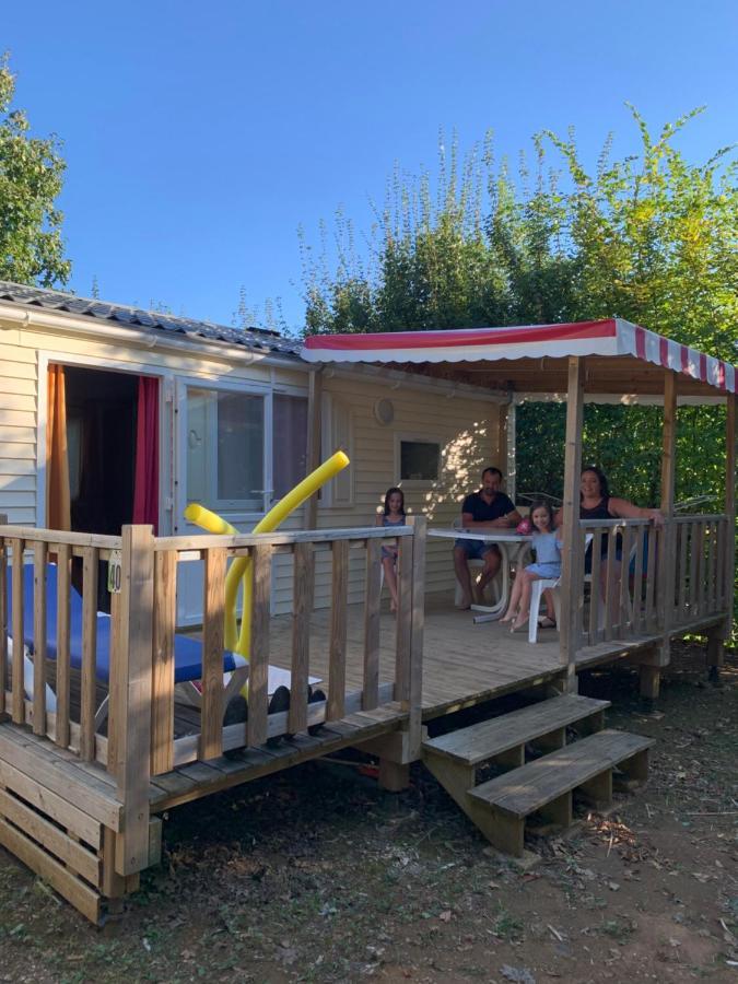 Mobil-Home Terrasse Semi-Couverte Limeuil Экстерьер фото